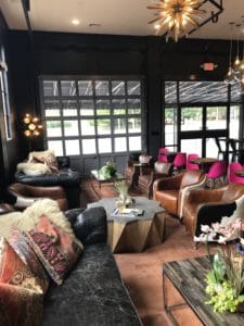 Comfortable seating, fine food, and a warm atmosphere make Crema & Vine the perfect place to relax.